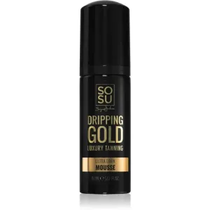Dripping Gold Luxury Tanning Mousse Ultra Dark self-tanning mousse for a deep tan 150 ml