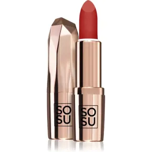 SOSU Cosmetics Let Them Talk creamy lipstick with satin finish shade Te Amo 3,5 g