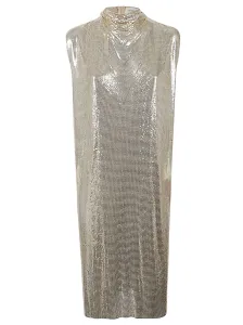 SPORTMAX - Metallic-knit Mini Dress #1690365