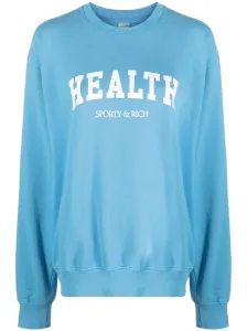 SPORTY & RICH - Health Ivy Cotton Sweatshirt #1659488