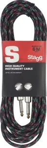 Stagg SGC6VT Black 6 m Straight - Straight