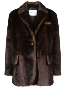 STAND - Belinda Faux Fur Blazer #1659636