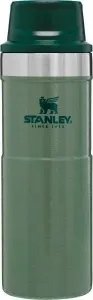 Stanley The Trigger-Action Travel 470 ml Hammertone Green Thermos Flask