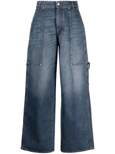 STELLA MCCARTNEY - Wide Leg Denim Jeans