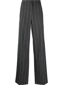 STELLA MCCARTNEY - Wide Leg Pinstripe Trousers