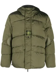STONE ISLAND - Quilted Jacket With Logo #1710665