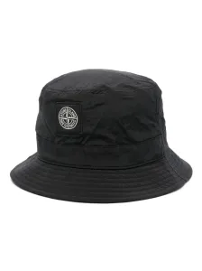 STONE ISLAND - Logo Nylon Bucket Hat #1802006
