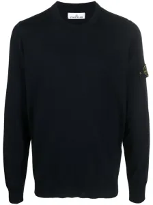 STONE ISLAND - Wool Pullover With Logo #1560441