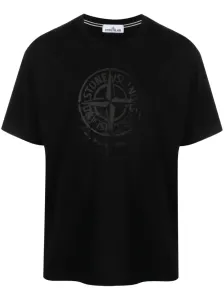 STONE ISLAND - Cotton T-shirt With Logo #1772845