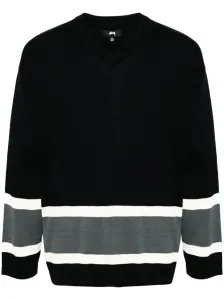 STUSSY - Logo Cotton Sweater