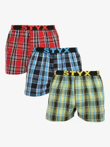 Styx Boxer shorts 3 pcs Green