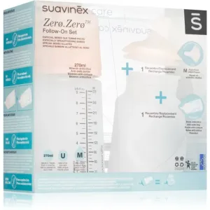 Suavinex Zero Zero Follow-On Set gift set M Medium Flow 3 m+(for babies)