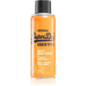 Superdry Cedarwood. Mandarin. Amber. body spray for men 200 ml #274632