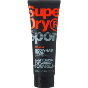 Superdry RE:start body and hair shower gel for men 250 ml