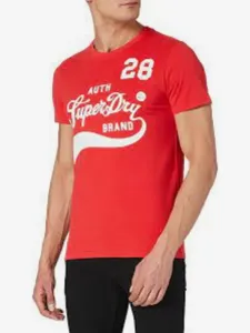 SuperDry Collegiate Graphic T-shirt Red #208088