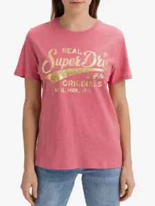 SuperDry T-shirt Pink