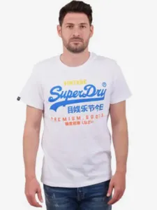 SuperDry Vl Tri Lw Tee T-shirt White #217046