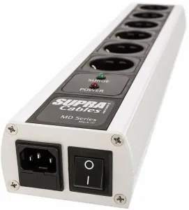 SUPRA Cables Mains Block MD06-EU/SP Mk3.1 Switch