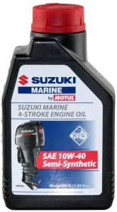 Suzuki Marine 4-Stroke Engine Oil SAE 10W-40 Semi-Synthetic 1L