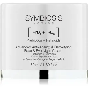 Symbiosis London Anti-Ageing & Detoxifying light night cream for face and eyes 50 ml