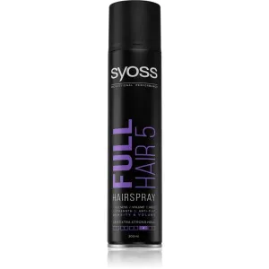 Syoss Full Hair 5 extra strong hold hairspray 300 ml
