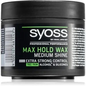 Syoss Max Hold styling wax with extra strong hold 150 ml