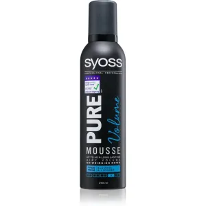 Syoss Pure Volume styling mousse for long-lasting volume 250 ml #240109