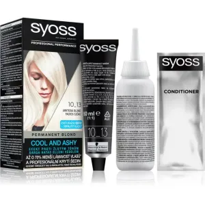 Syoss Color permanent hair dye shade 10-13 Arctic Blond