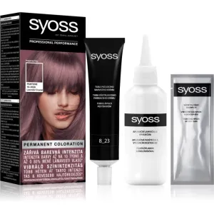 Syoss Color permanent hair dye shade 8-23 Lavender Crystal