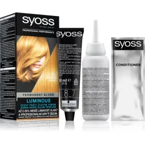 Syoss Color permanent hair dye shade 8-7 Honey Blond 1 pc