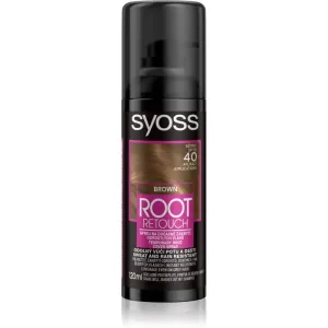 Syoss Root Retoucher root touch-up hair dye in a spray shade Brown 120 ml