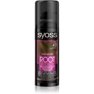 Syoss Root Retoucher root touch-up hair dye in a spray shade Dark Brown 120 ml