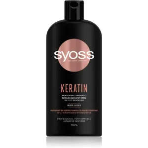 Syoss Keratin shampoo with keratin to treat hair brittleness 750 ml
