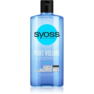 Syoss Pure Volume volumising micellar shampoo silicone-free 440 ml #268329