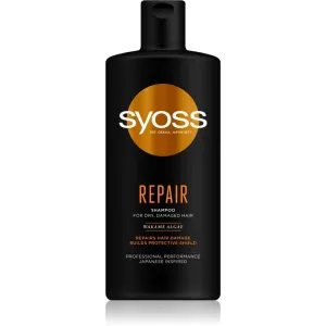 Syoss Repair regenerating shampoo for dry and damaged hair 440 ml