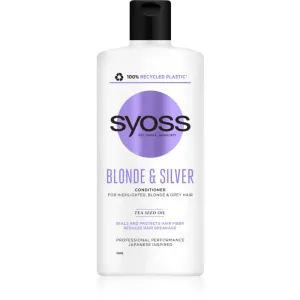 Syoss Blonde & Silver conditioner for blonde and grey hair 440 ml #253123