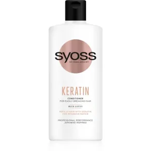 Syoss Keratin conditioner for brittle and stressed hair 440 ml #263833