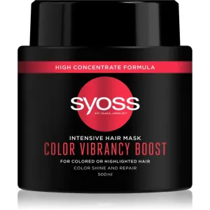 Syoss Color Boost nourishing hair mask for vibrant hair colour 500 ml