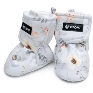 T-TOMI Booties Flowers baby shoes 0-3 months