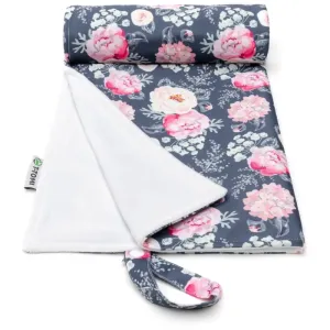 T-TOMI Changing Pad Grey Flowers washable changing mat 50x70 cm