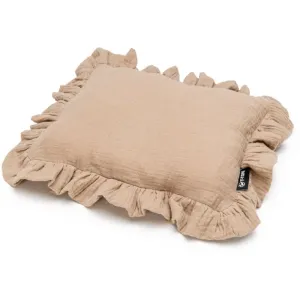 T-TOMI Muslin Pillow pillow Beige 25 x 30 cm 1 pc