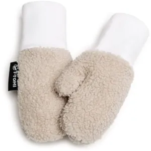 T-TOMI TEDDY Gloves Cream mitt for children from birth 12-18 months 1 pc