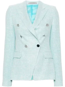 TAGLIATORE - Cotton Blend Double-breasted Jacket #1819044