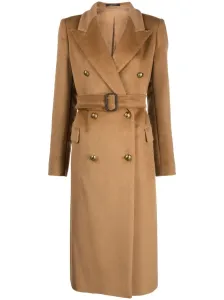 TAGLIATORE - Double-breasted Long Wool Coat #1207894
