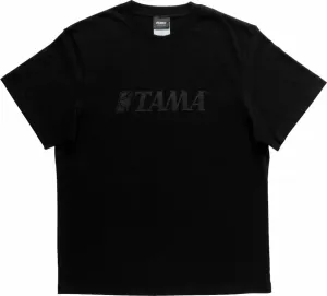 Tama T-Shirt T-Shirt Black with Black Logo Black M