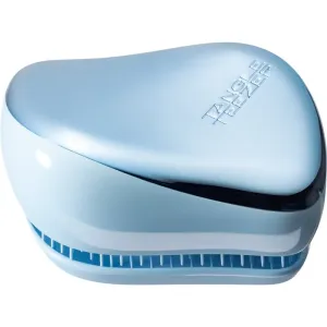 Tangle TeezerCompact Styler On-The-Go Detangling Hair Brush - # Baby Blue Chrome    CS-BBC-010220 1pc