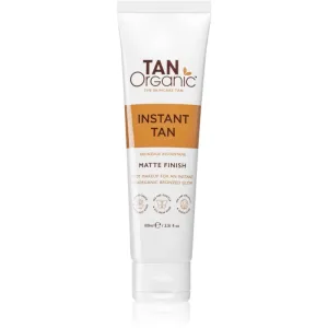 TanOrganic Instant Tan self-tanning body cream with matt effect 100 ml