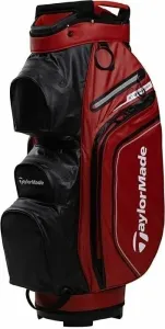 TaylorMade Storm Dry Waterproof Red/Black Golf Bag