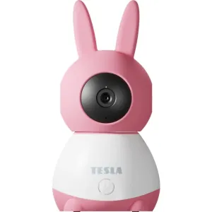 Tesla Smart Camera 360 Baby Pink video baby monitor