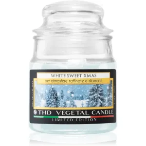 THD Vegetal White Sweet Xmas scented candle 100 g